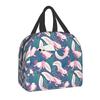 Cute Axolotls Lunch Bag For Women Kids School Children Food Cooler Warm Insulated Lunch Box Portable Camping Travel Picnic Bag