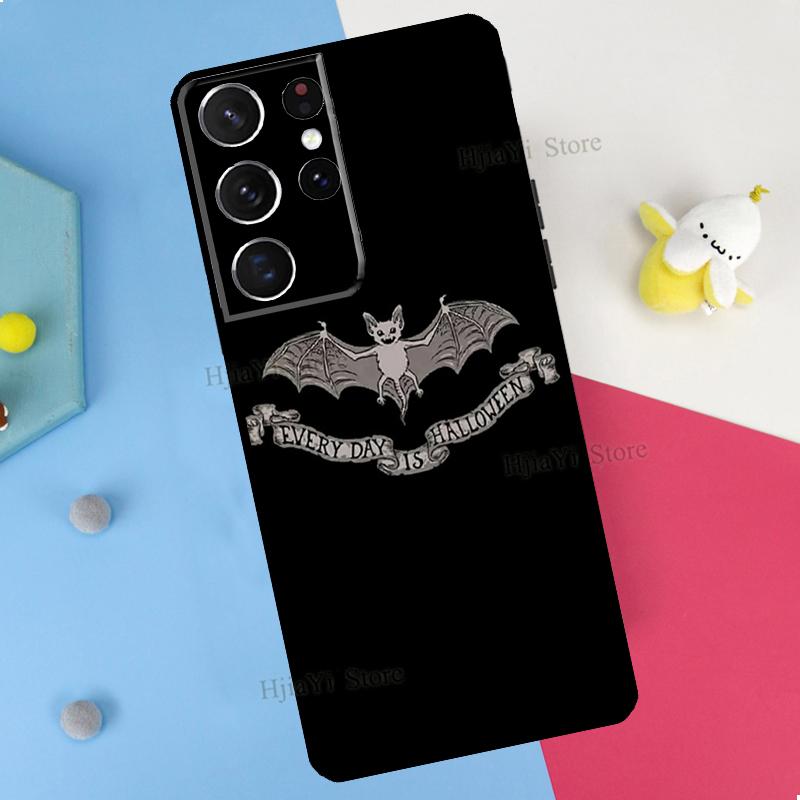 Goth Vampire Bat Gothic Phone Case For Samsung Galaxy S23 S22 Ultra Note 20 10 S8 S9 S10 Plus S20 FE S21 FE Cover