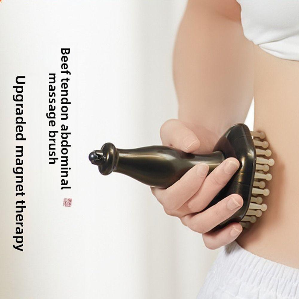 Magnetic Massage Stick 33 Beef Tendons Meridian Brush  for Arms Back Full Body Waist Thigh