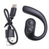 Wireless Earphone Open Wearable Stereo Right Ear Hanging Headphone Dual Speaker 360 Degree Panoramic Sound Effect LX09