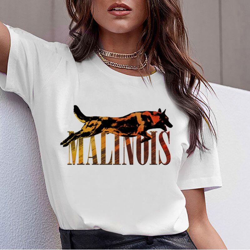 Футболка Beagle Border Collie Malinois 90S унисекс корейская футболка милый уиппет