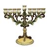 Candelabra Traditional Classic Hanukkah Antique Candlestick Candle Holder Jewish Candlestick Metal Handicrafts Wedding Decor