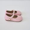 [BABYZZAM] Girls' Swan Flats Pink, BB419, 7000026485, Popular Korean Shoes