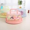 Cake Box Kitchen Home Party Bakery Round Package Container Nonslip Refrigerator Preservation Storage Holder