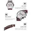 2022 LIGE Fashion Men's Watches Top Brand Luxury Business Watch Man Sport Quartz Chronograph Waterproof Wristwatch