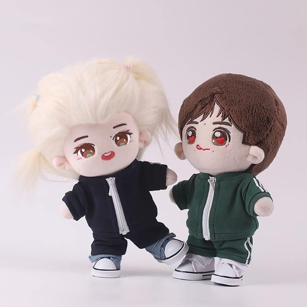 AXLUCE Плюшевая одежда Одежда для мягкой игрушки 15 см Кукольный трикотаж - - - - - - (Зеленый, 10см)