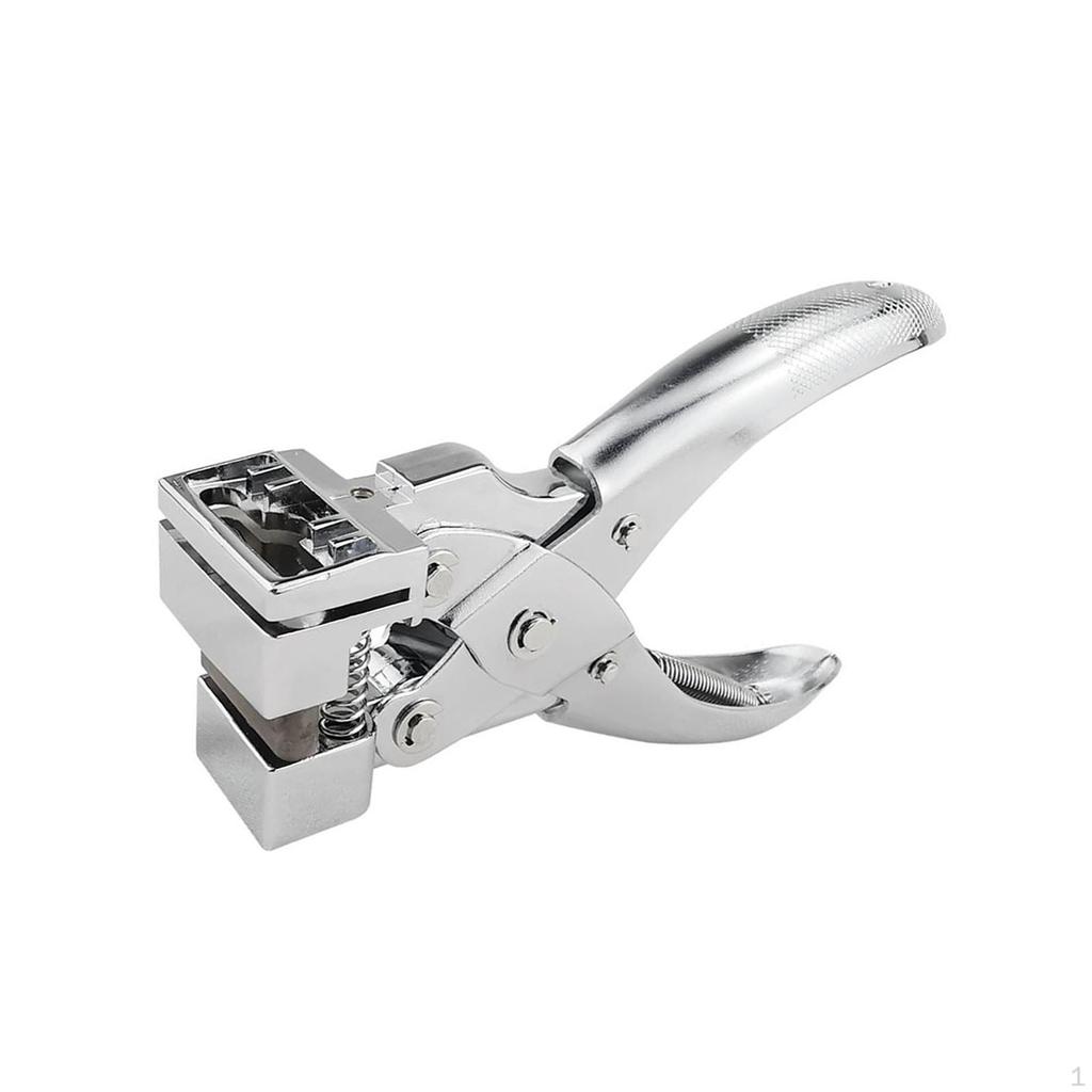 Heavy Duty Slot Punch, Handheld Badge Hole Puncher, Slotting Punch Tool for ID Card, Luggage Tag,