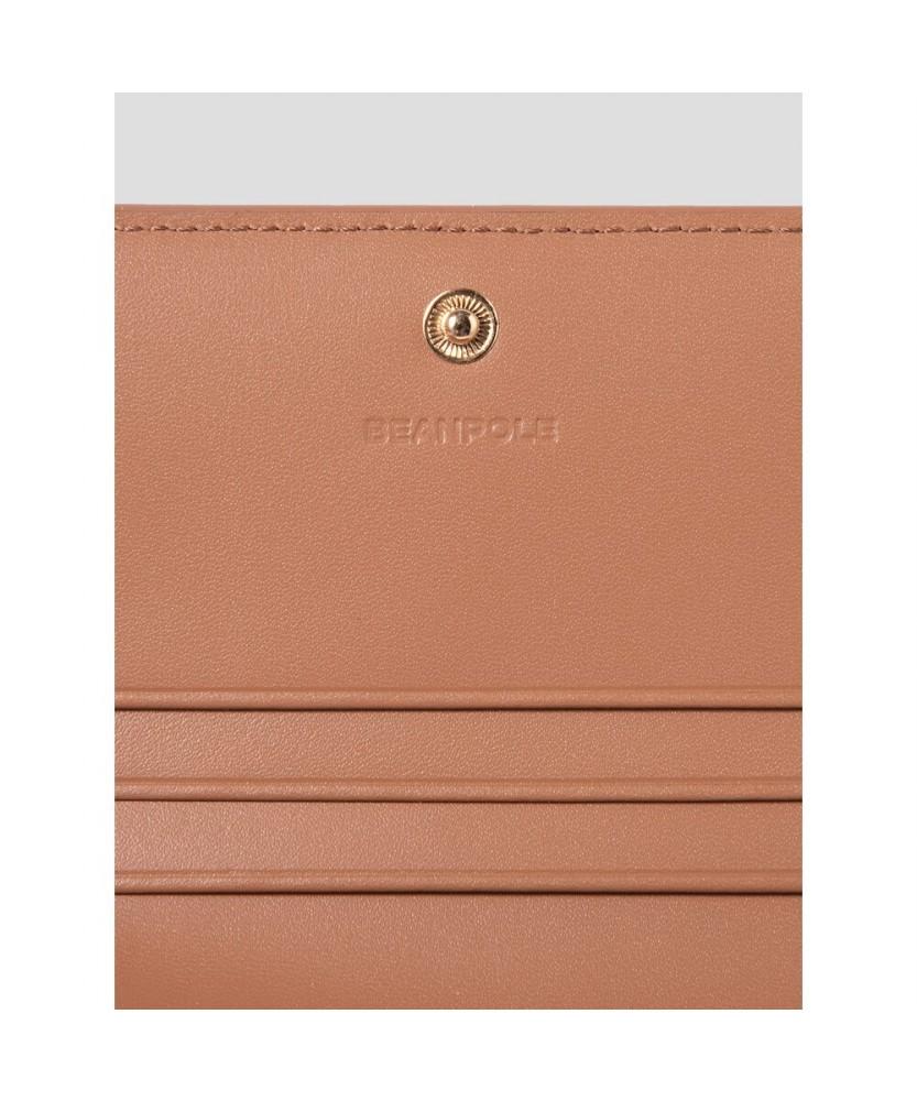 Аксессуар Beanpole Lucy Saffiano Двухстворчатый держатель для визиток - Кирпичный