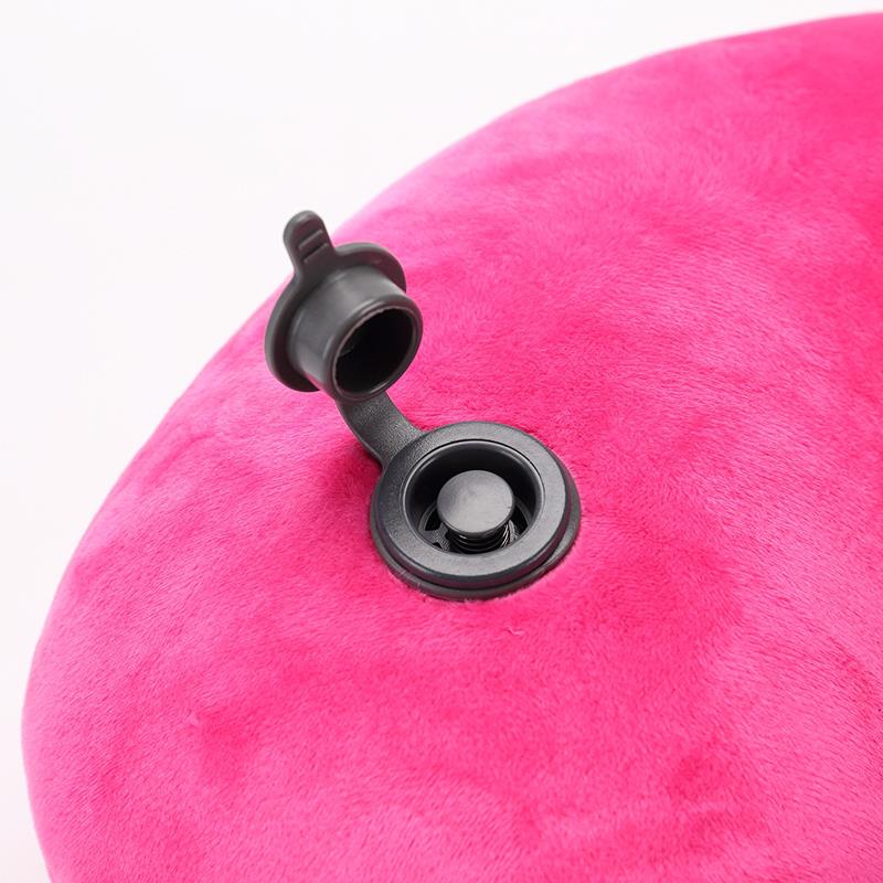 1 шт. U-образная подушка для путешествий, автомобильная подушка, надувная подушка для воздушного полета, подушка для шеи, подушка для поддержки шеи, подушка