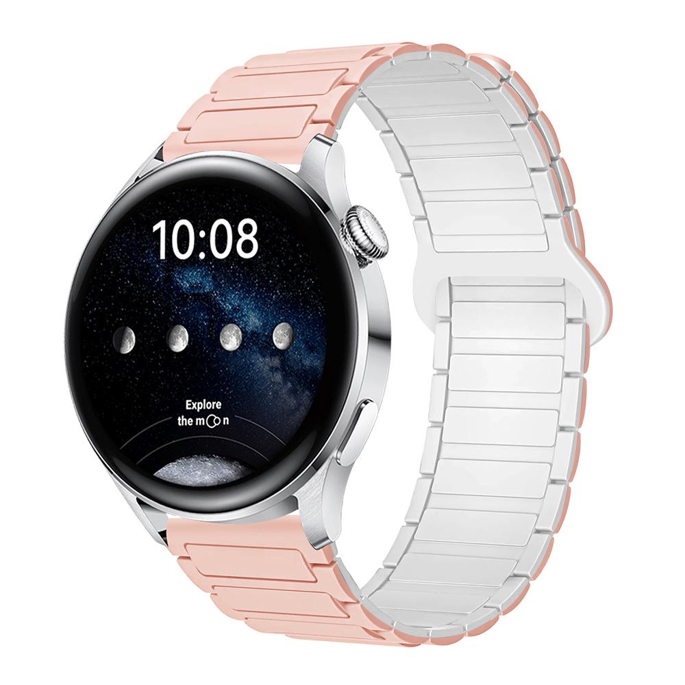 18mm 20mm 22mm Magnetic Band for Samsung Galaxy Watch 7 6 5 4 40mm 44mm 5Pro 6Classic Silicone Strap for Huawei Watch GT5 GT5 Pro 46mm Xiaomi