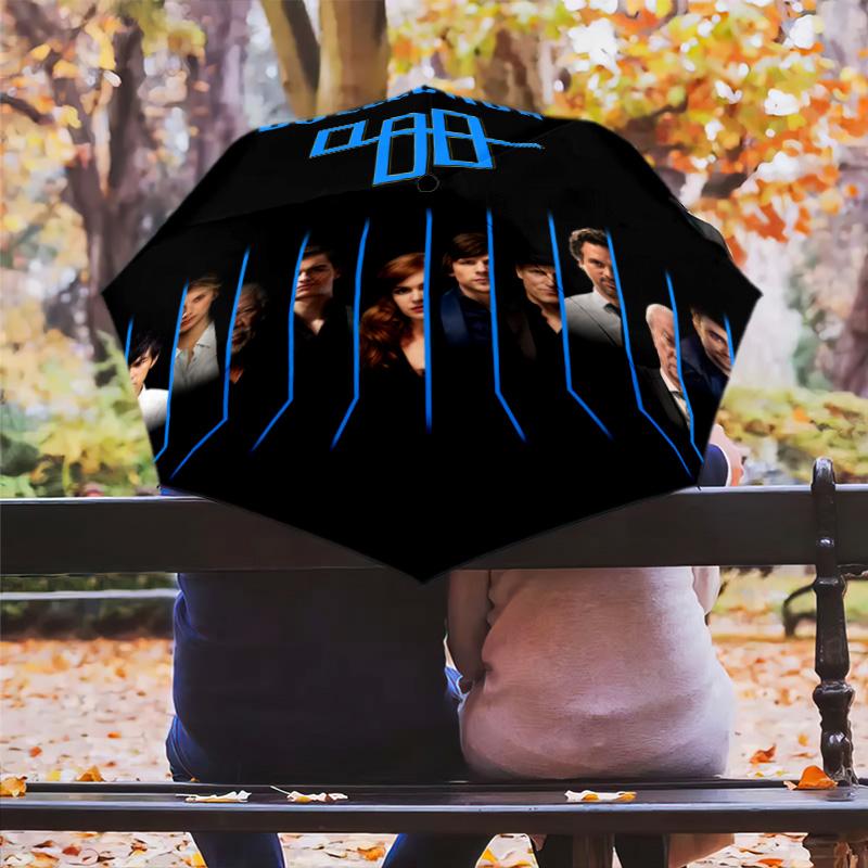 Enigmatic Lights: Nvsm2 Unveiled Folding umbrella Umbrella Suitable for all seasons Three folds outdoor printing
