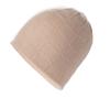 One-line seamless double-layer cashmere blended hat men's and women's head hat thermal ear protection hat