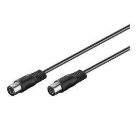 Câble audio - DIN - 1.5mm - 5pôles - mâle/mâle