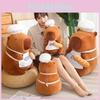 Bread Capybara Chef Style Plush Toy Stuffed Doll Christmas Childrens Day Gift