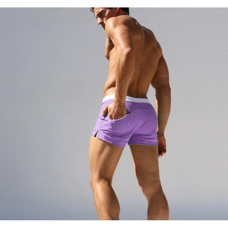 Swimwear Swimming Sports Men Trunks Wear Sexy Short Beach Pants Fashion