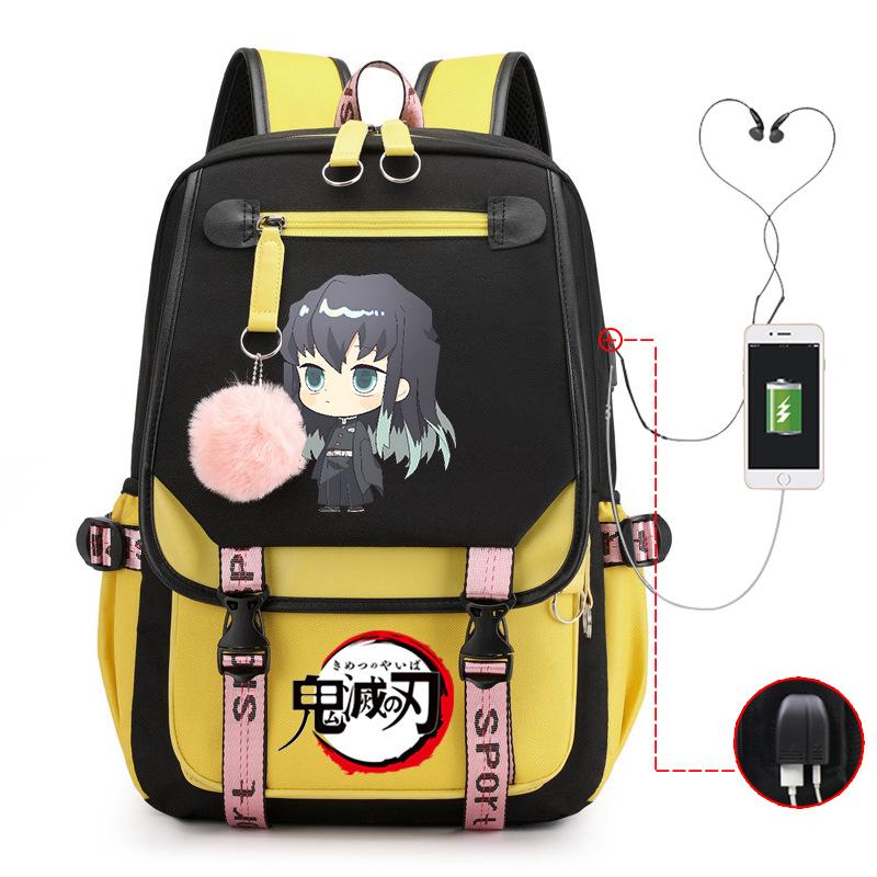 Истребитель демонов стол истребления призраков школьный рюкзак для ученика средней школы ученик начальной школы ученик средней школы