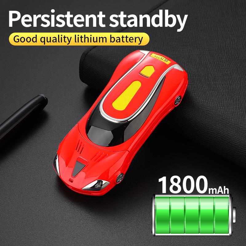 1,8-дюймовый 2G детский мультяшный телефон с клавиатурой, студенческая модная форма автомобиля