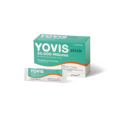 Yovis 10 Stick Bucodispensable 50.000 миллионов активных ферментов