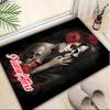 1PC Custom Name Day Dead Romance Theme Floor Mat Ideal for Living Room, Game Rooms, Office, Bedroom,Floor Mat Playful Design