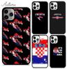 Croatia Flag Coat of Arms Phone Case for iPhone 11 12 13 14 Pro Max Mini XR XS SE 2020 6S 7 8 Plus Samsung Galaxy S21 S22 Cover