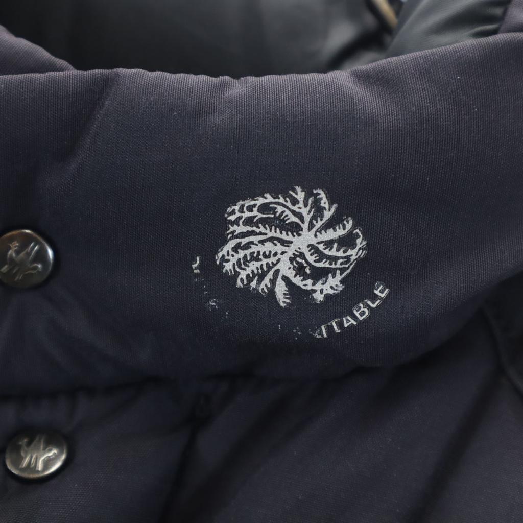 Moncler 80s 90s Old French Down Jacket 90-4 Navy Men's Used