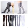 5 Pairs Womens Thigh High Socks Knit Elastic Stocking Winter 71cm