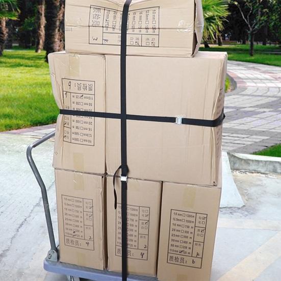 4/5M Quick Release Cam Buckle Cargo Strap Tie Down Nylon Strap 250KG Tensile Strength Lashing Strap Adjustable Car Roof Rack Strap for Kayak