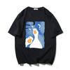 Summer Fashion T Shirt Men Owersized T-Shirt Funny Two Confused Ducks Print Hip Hop Women Tops 100%Cotton Short Sleeve Man Tees