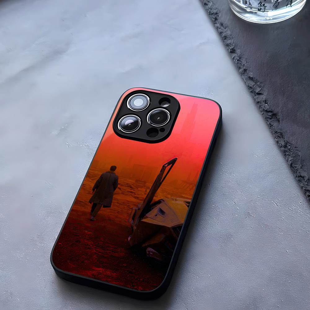 Чехол для телефона Blade Runner 2049 из закаленного стекла для iPhone 17 13 14 16 12 15 11 Pro Max Plus Mini X XR SE2020 Coque