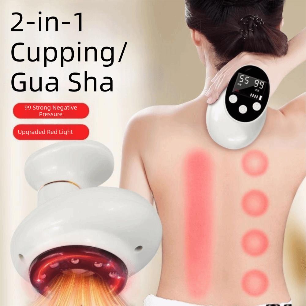 LCD Screen EMS Body Massager Handheld Guasha Scraping Machine Home Use