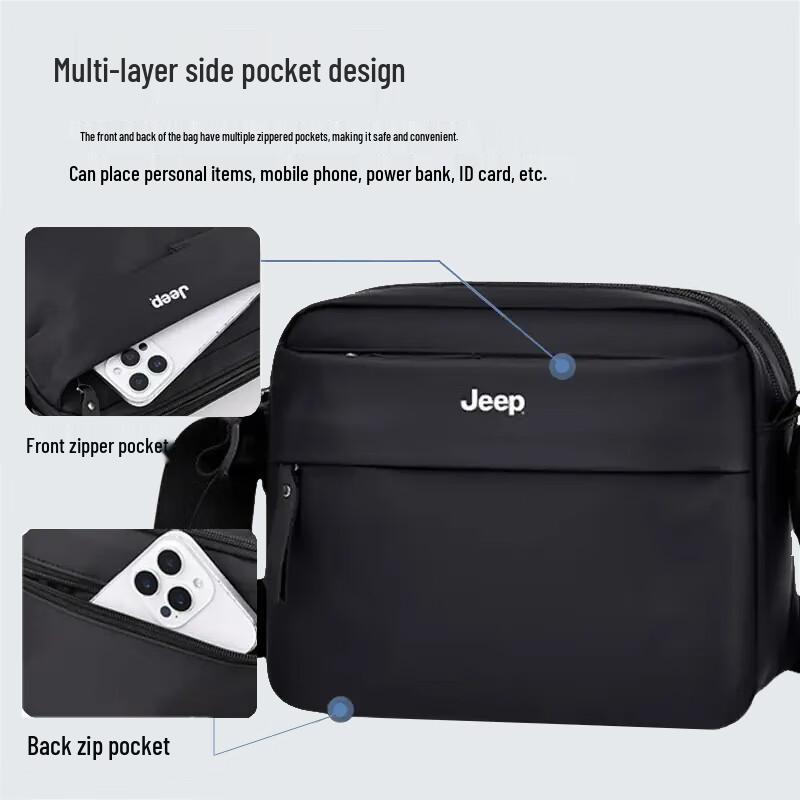 Jeep Мужская повседневная сумка через плечо