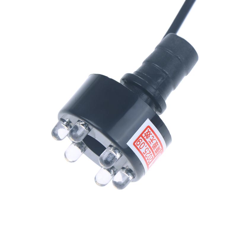 1 шт. Подводное 6-светодиодное кольцо для фонтана, пруда с рыбами, водного сада, адаптер переменного тока, теплый белый/белый, украшение для фонтана