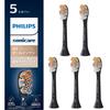Сменная щетка Philips Sonicare Premium Brush Head Regular Genuine A3 Black All-in-One (5 кусков) HX9095/96