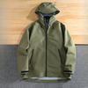 Мужская куртка-кардиган с капюшоном на молнии большого размера 11XL для молодежи, водонепроницаемая, на весну и осень