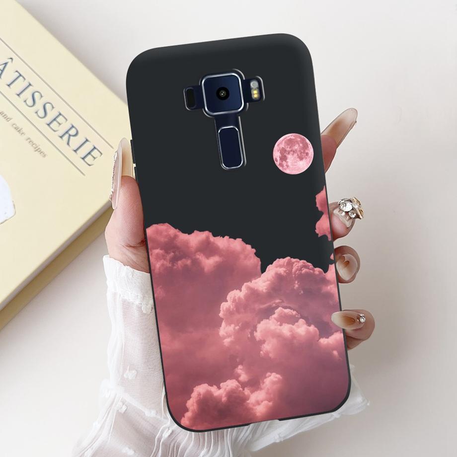 Для ASUS Zenfone 3 ZE520KL Z017D 4 Max ZC520KL X008D 3 Max ZC520TL Чехол Мягкий Силиконовый Задняя Крышка Сумка с Рисунком Сердце Бабочка Цветок