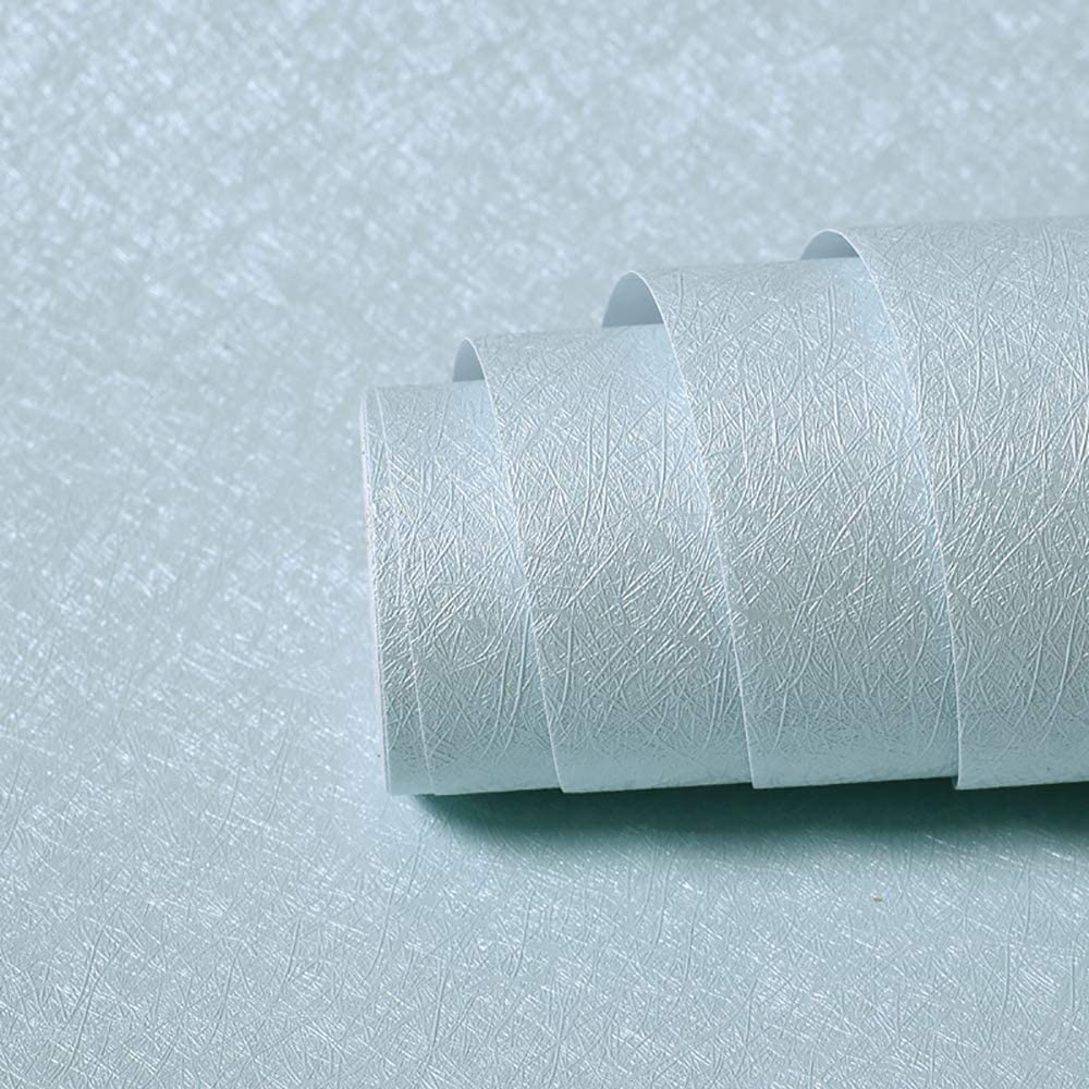 Белые однотонные самоклеящиеся обои Рельефные обои 'Отклей и приклей' Белый/Черный/Розовый/Синий/Серебристый Съемная виниловая пленка