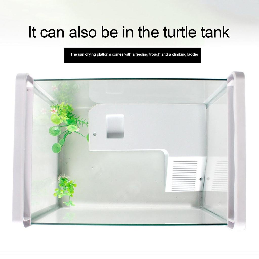 Feeding Table Versatile Aquatic Turtle Basking And Climbing Natural Habitat Aquarium Accessory