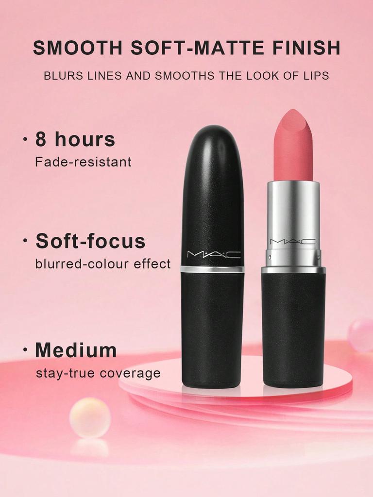 Mac Губная помада Lustreglass Sheer Shine - PDA (Кирпично-красный) 0,1 унц./3 г