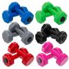 Fitness Dumbbells PERTO 2pcs Composite Plastic 1kg, 1.5kg, 2.0kg