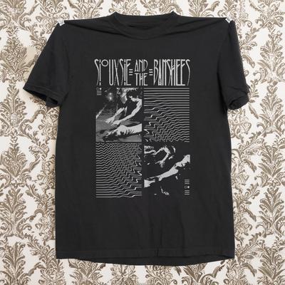ГОРЯЧИЙ Siouxsie And The Banshees Музыкальный Подарок Черная Футболка Унисекс Футболка