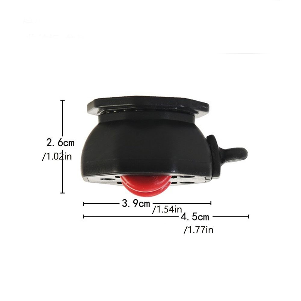 4Pcs Wear Resistant Universal Wheel Caster Self Adhesive Pulley Rotating Wheel  Home Use