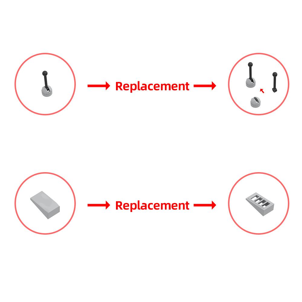 Gobricks MOC Dahlia Flower Bricks Model Gothic Purple Red Plant Romantic Flower Bouquet Building Blocks Toys Gift