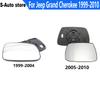 Для Jeep Grand Cherokee 1999-2010 левое/правое зеркало заднего вида с подогревом, стекло зеркала заднего вида