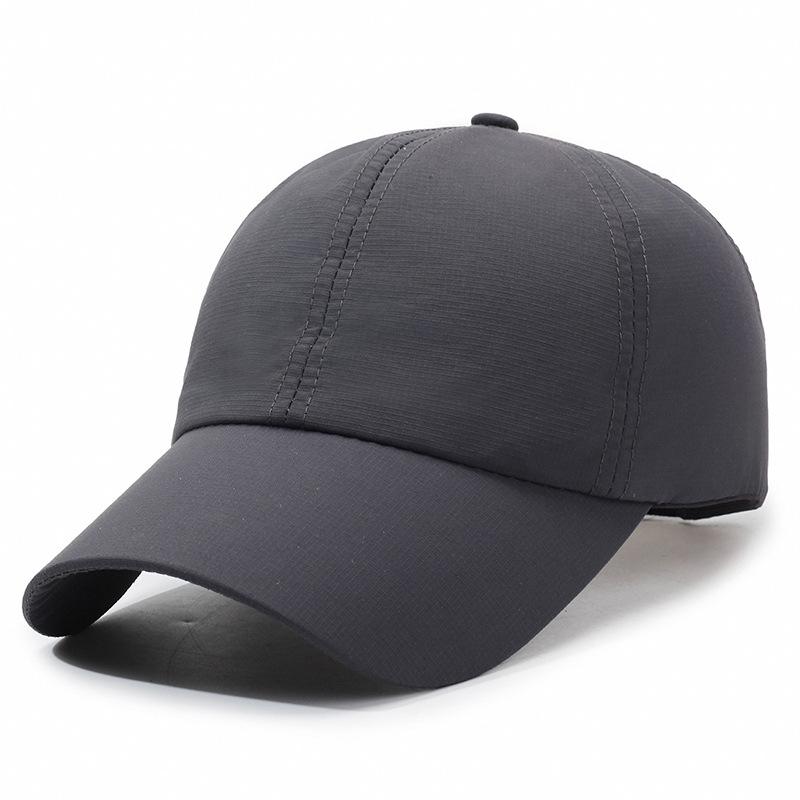 Spring Summer Quick-Drying Breathable Baseball Cap for Men Outdoor Sports Empty Top Hat Sunshade Sunscreen Cap Thin Cap