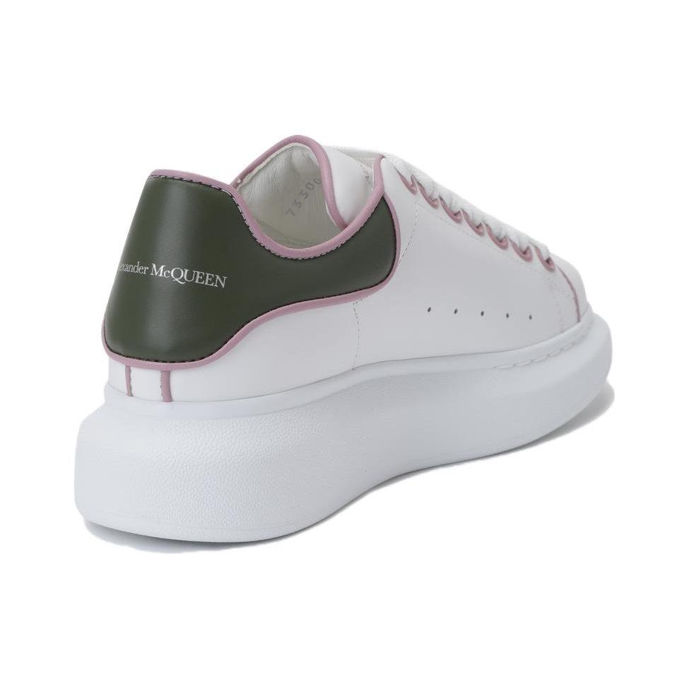 Alexander Mcqueen Свободный Белый Военно-зеленый Женский 733003WHJE58873