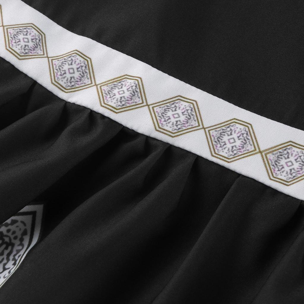 Женское модное повседневное платье с v-образным вырезом и принтом средней длины и рукавами три четверти