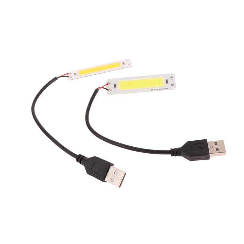 DC 5V Usb светодиодный источник света 2W Cob Strip Bar лампа 60X15Mm теплый холодный белый 3000K 6500K для Diy Work Lamp