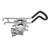 Boat Fishing Rod Holder Stainless Steel Double Clamp Fishing Pole Dock Support for Yacht Boats