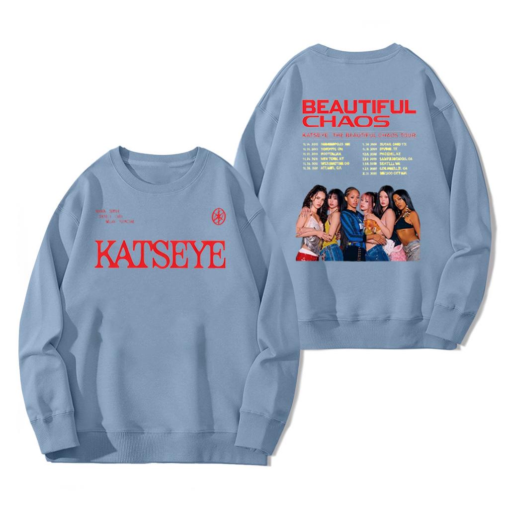 Women's Fashionable And Casual Long Sleeve Printed Pullover Sweatshirt