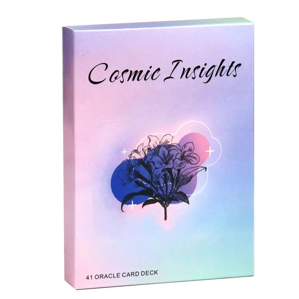 Колода Oracle Cosmic Insights | 41 карта, дающая массу понимания и ясности в вашей повседневной жизни 10,4*7,3 см